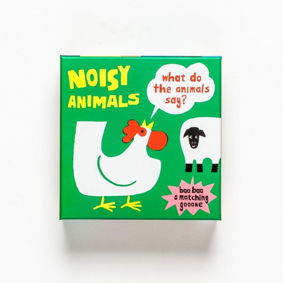 Play & Learn Laurence King Puzzles & Games | Noisy Animals Matching Game