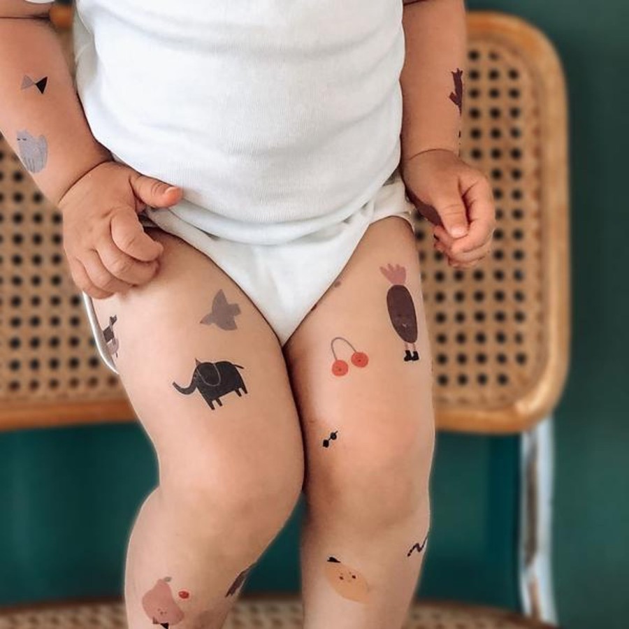 Play & Learn Nuukk Temporary Tattoos | Cheeky Fruits Tattoo Set