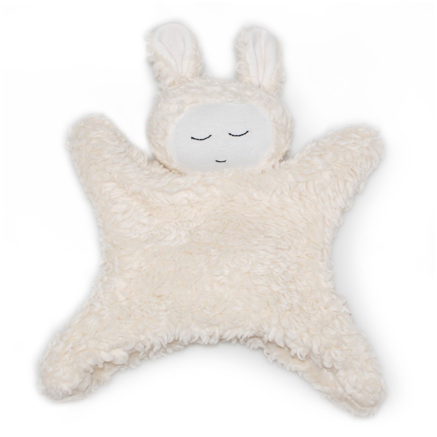 Baby SAGA Copenhagen Soft Toys | Svea Organic Cotton Cuddle Cloth | Cream