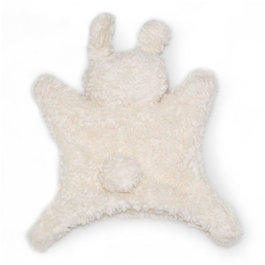 Baby SAGA Copenhagen Soft Toys | Svea Organic Cotton Cuddle Cloth | Cream