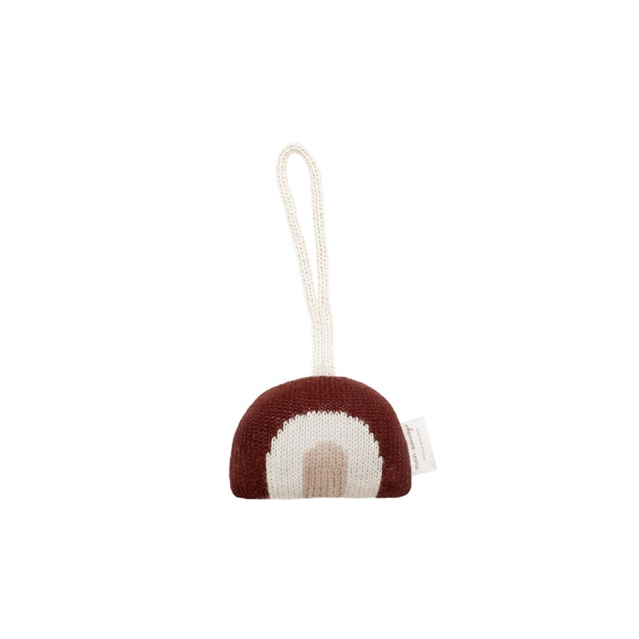 Gifts Main Sauvage Little Treats | Rainbow Hanging Rattle By Main Sauvage