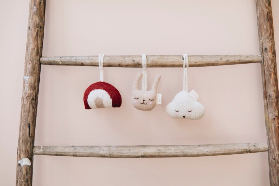 Gifts Main Sauvage Little Treats | Rainbow Hanging Rattle By Main Sauvage