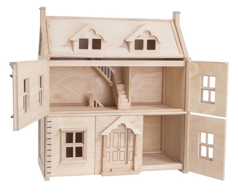 Play & Learn Plan Toys Pretend Play | Victorian Dolls House