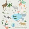 @Home The Kids Collection Posters | Safari Newborn Poster By The Kids Collection