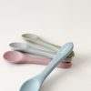 @Home Bare. Cutlery & Straws | Powder Blue Silicone Spoon