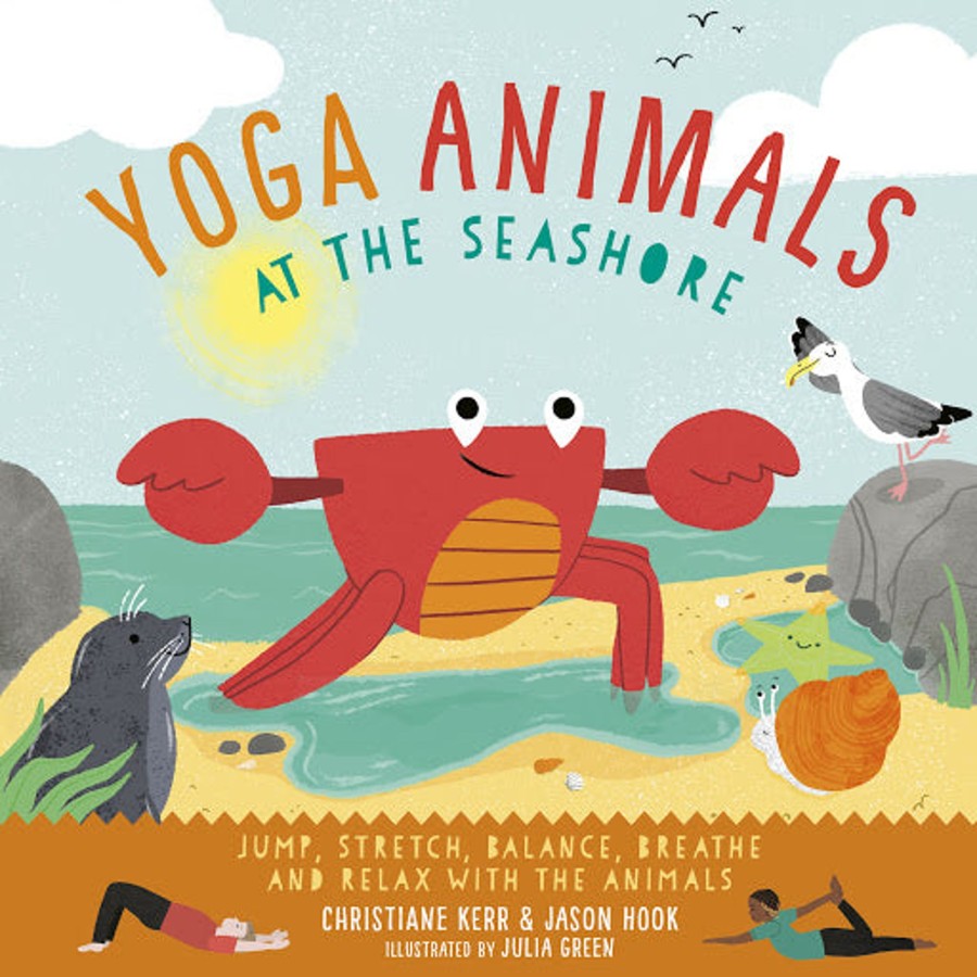 Play & Learn Quarto Early Learning Books | Yoga Animals | At The Seashore