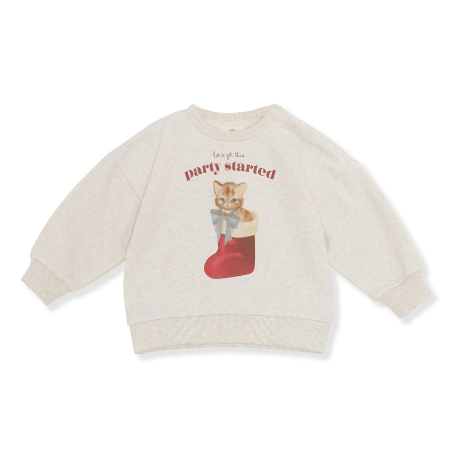 Gifts Konges Slojd Gifts For Newborns | Lou Oversized Sweater | Winter White