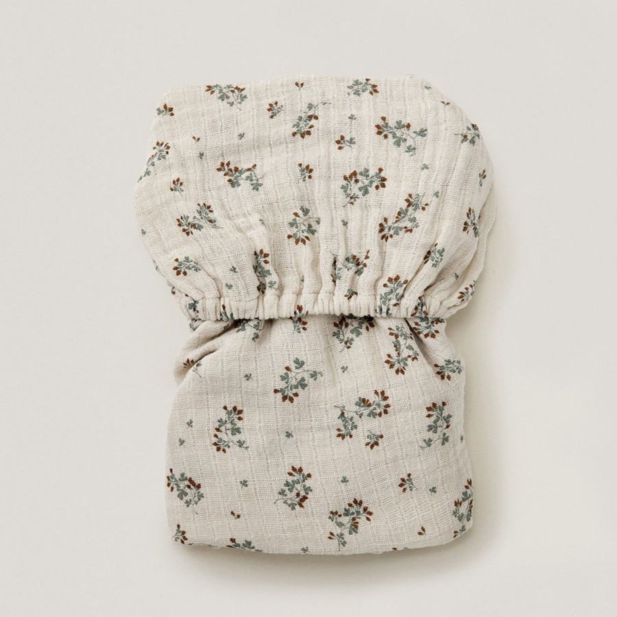 Gifts Garbo&Friends Gifts For Newborns | Clover Junior Muslin Fitted Sheet