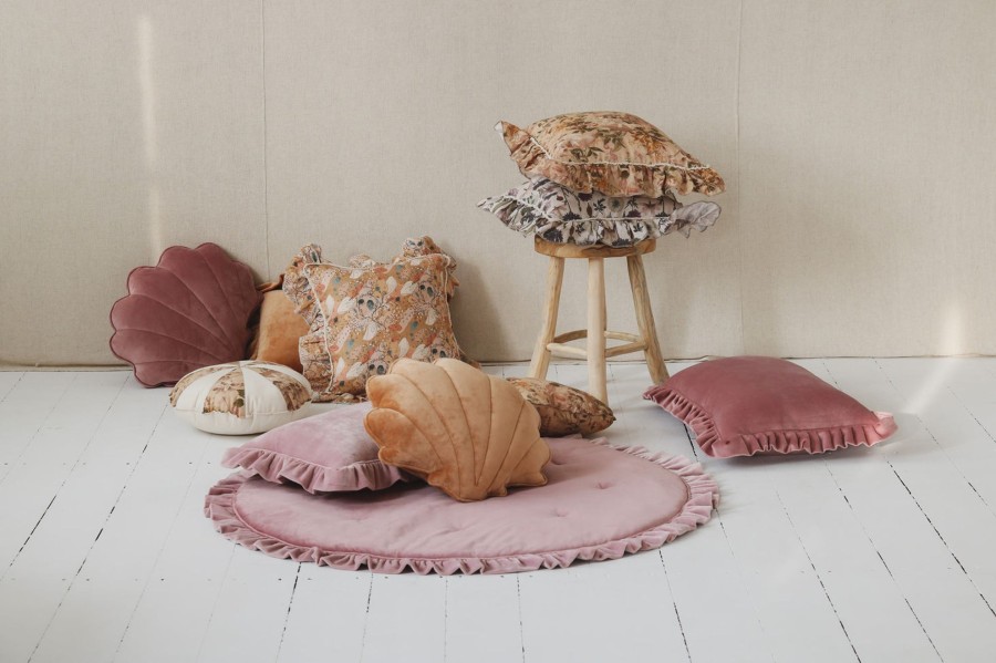 @Home Moi Mili Cushions & Rugs | Soft Velvet Shell Cushion | Dusty Pink