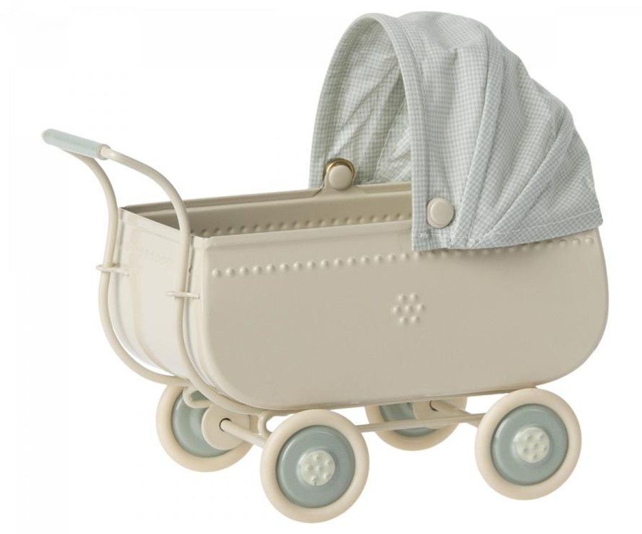 Gifts Maileg Little Treats | Pram, Micro | Blue