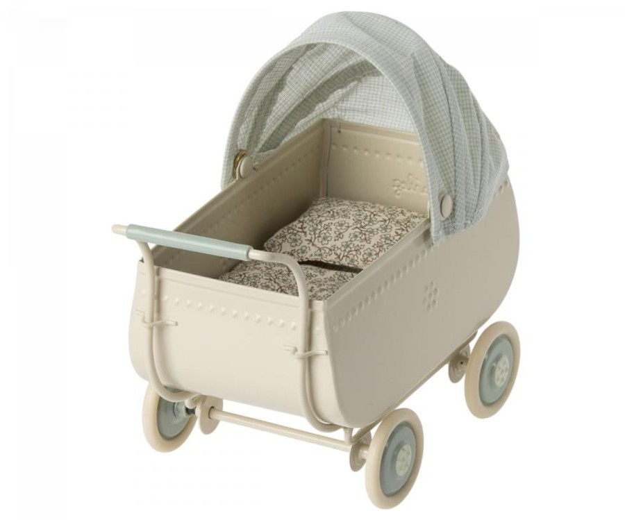 Gifts Maileg Little Treats | Pram, Micro | Blue