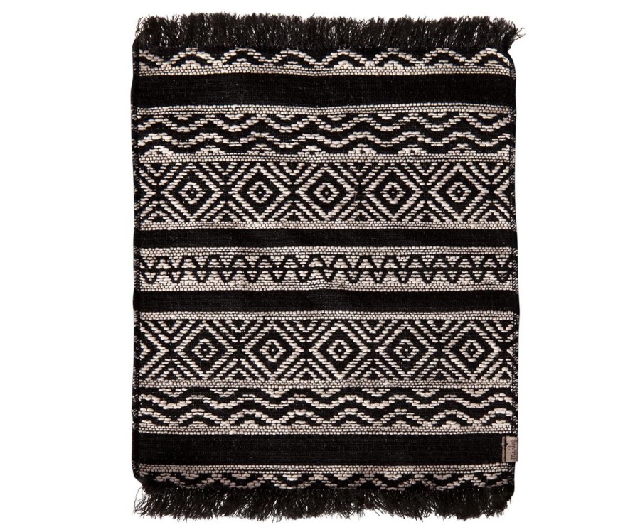 Gifts Maileg Little Treats | Maileg Miniature Rug 24 X18Cm | Black