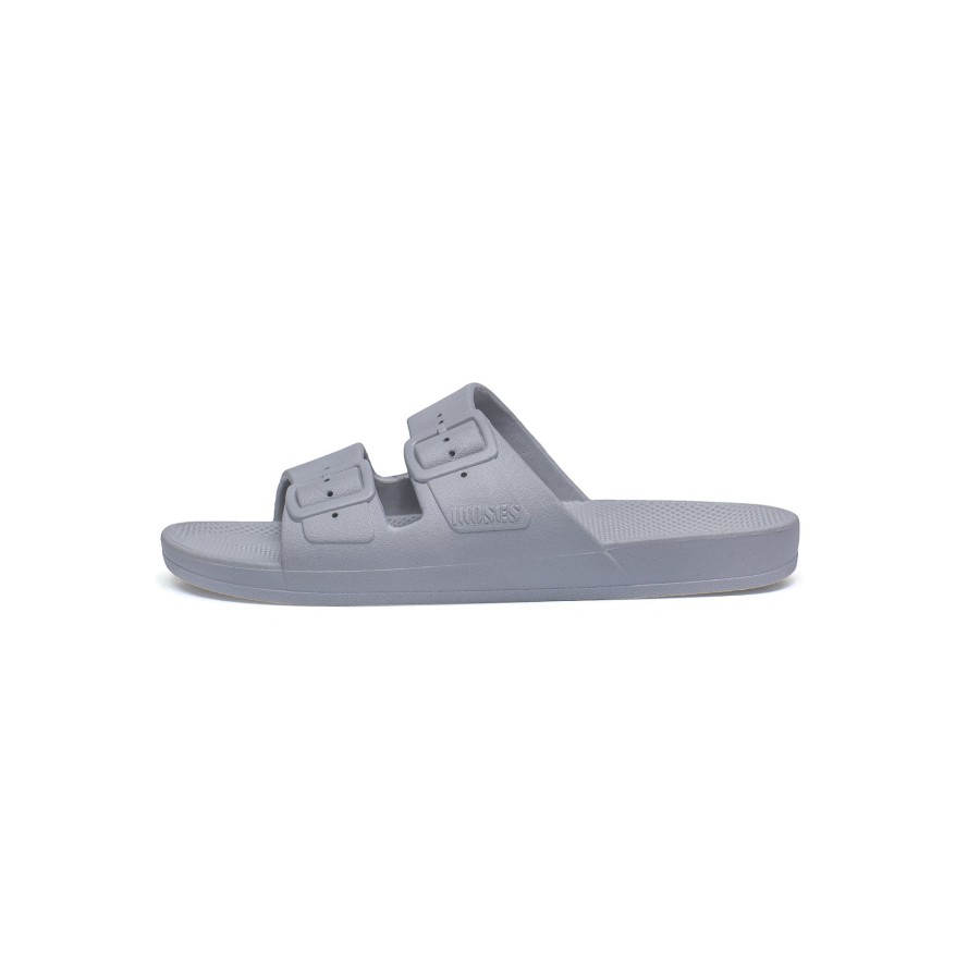 Gifts Freedom Moses Summer Shop | Freedom Moses Slides Shoes | Grey