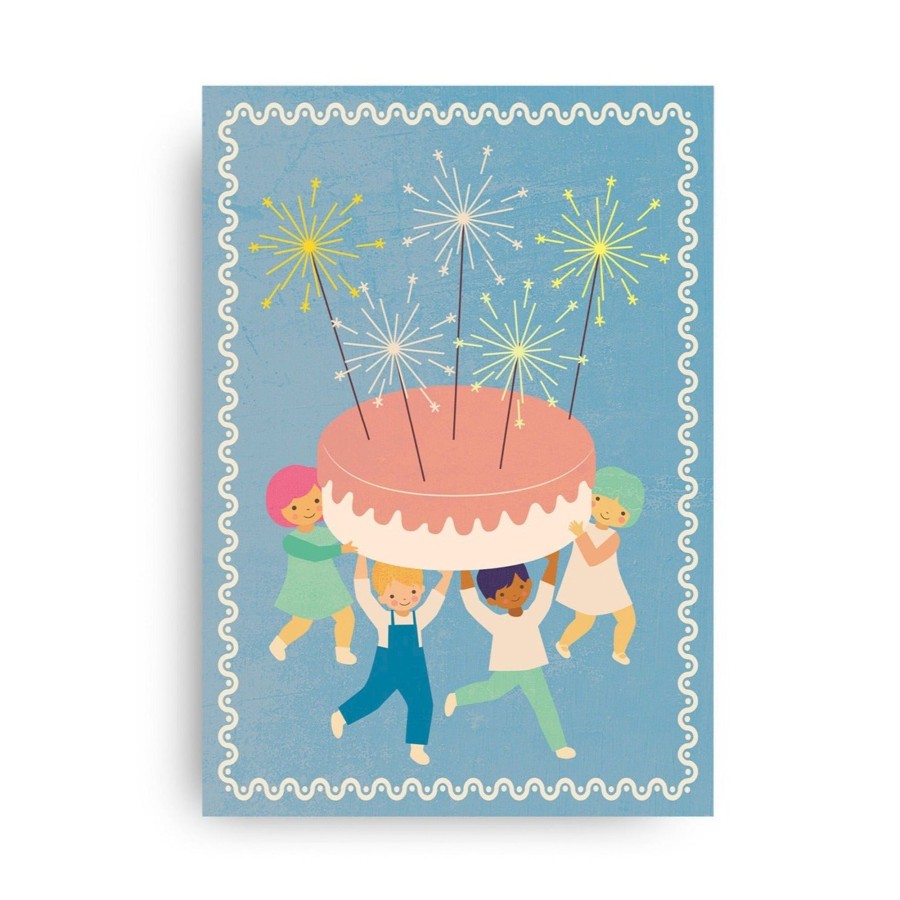 Gifts MONIMARI Cards & Birthday Invitations | Party Alarm Postcard By Monimari