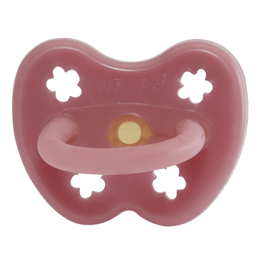 Baby Hevea Pacifiers, Clips & Teethers | Colourful Pacifier 3-36 Mth - Round In Watermelon