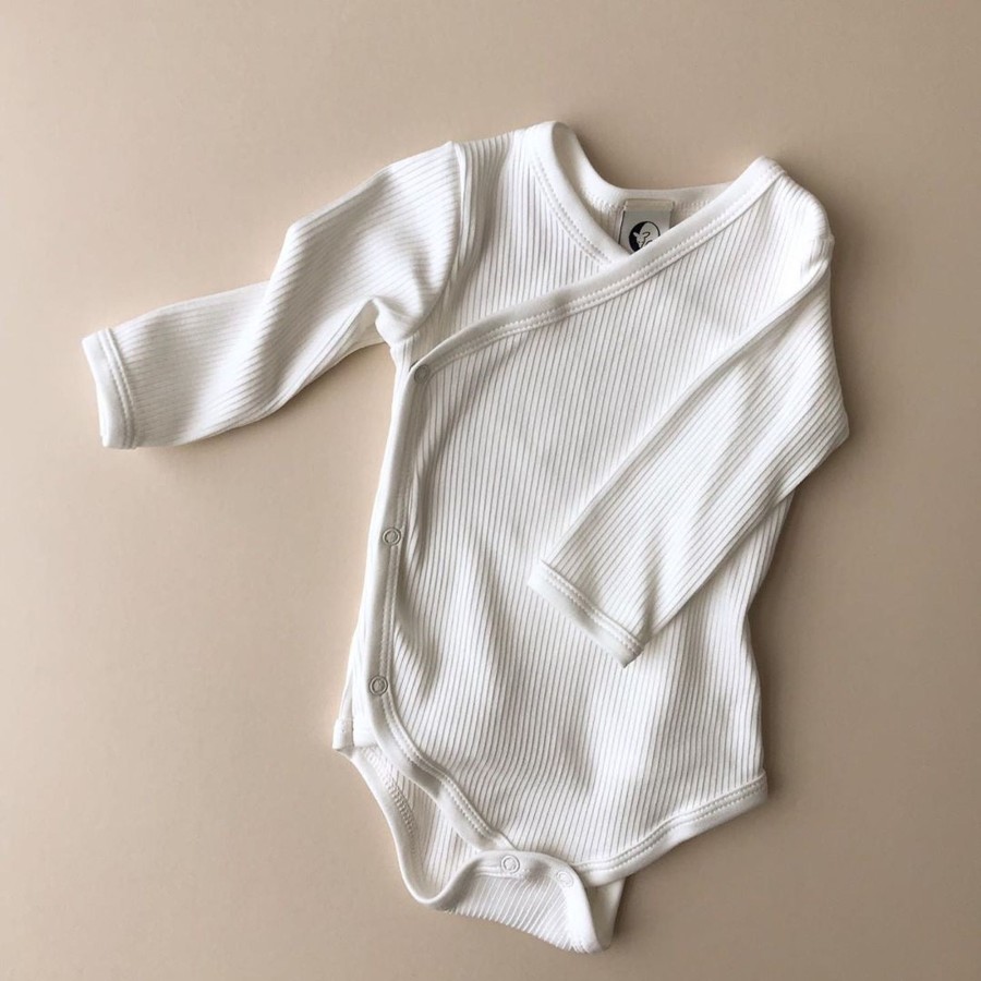 Clothing & Accessories Sleepy Doe Bodysuits & Pyjamas | Baby Body Wrap | Milk Rib