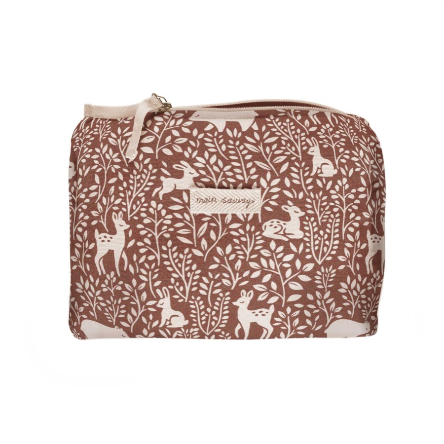 Baby Main Sauvage Changing & Accessories | Woodland Toiletry Bag