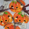 Gifts ini Design Gift Wrapping & Accessories | Set Of 3 Illustrated Halloween Tags | Pumpkins