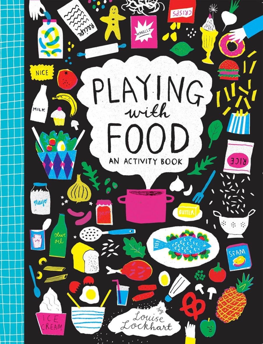 Play & Learn THAMES & HUDSON Activity, Colouring & Sticker Books | Playing With Food Activity Book