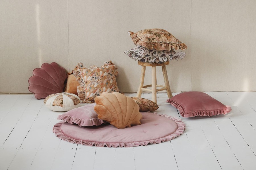 @Home Moi Mili Valentines | Soft Velvet Shell Cushion | Dusty Pink