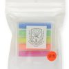 Play & Learn Kitpas Chalk & Crayons | Dustless Chalk Set Of 6 - Neon Colour By Kitpas