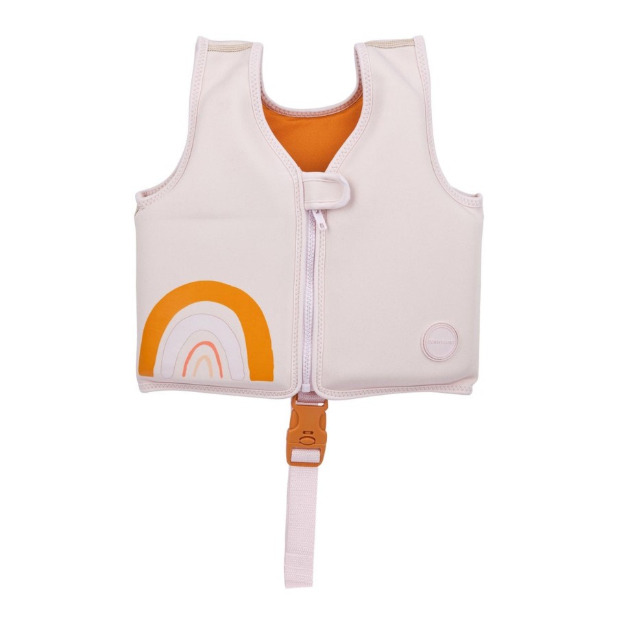 Gifts Sunnylife Summer Shop | Swim Vest Desert Palms | Powder Pink 1-2Y