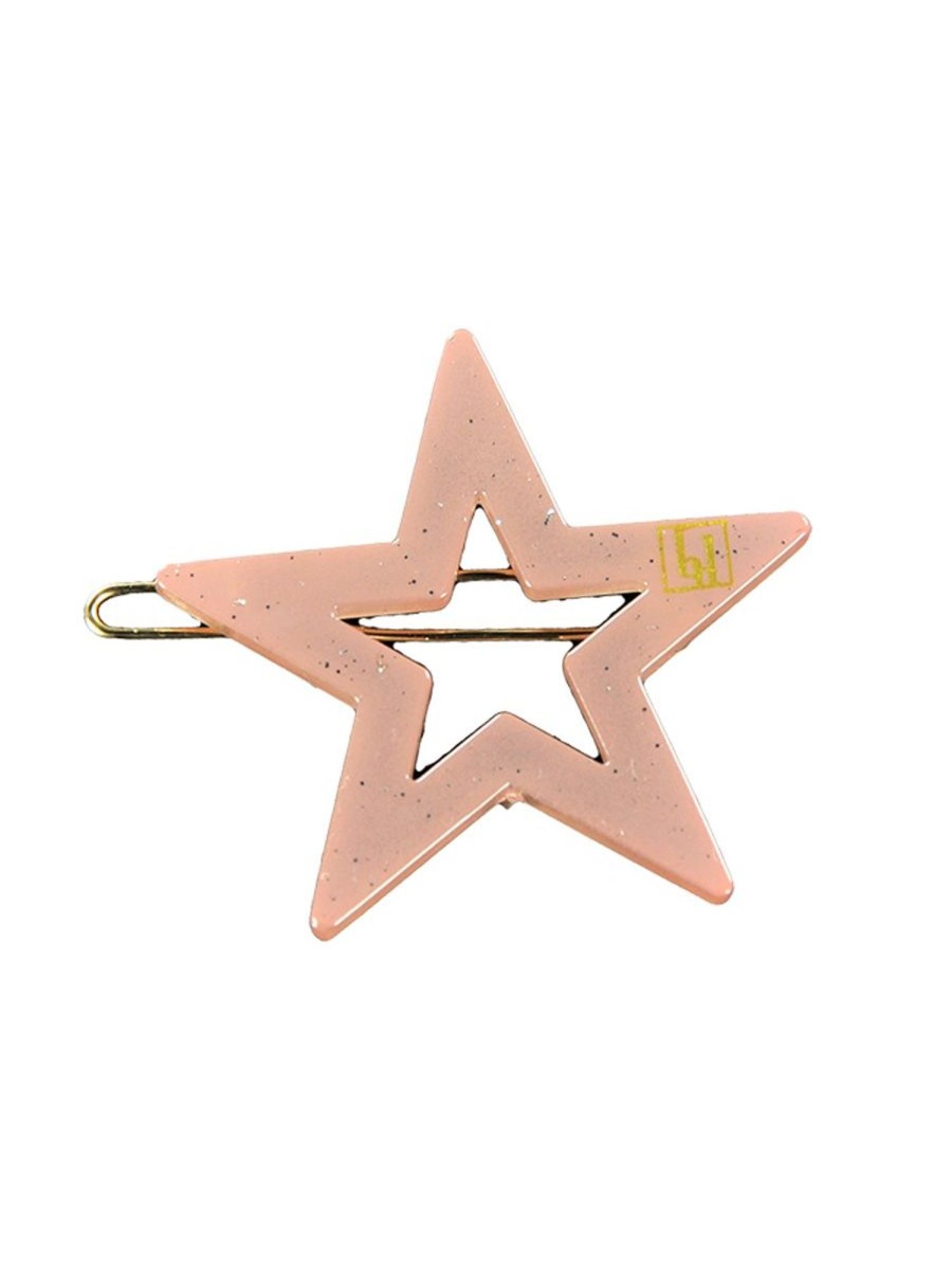 Gifts Bon Dep Little Treats | Star Hair Clip In Rose Gloss By Bon Dep