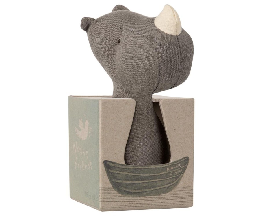 Gifts Maileg Gifts For Newborns | Noah'S Friends, Rhino Rattle