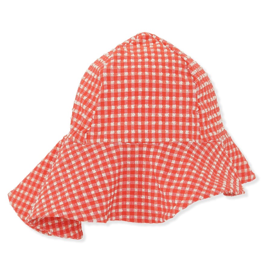 @Home Konges Slojd Valentines | Fresia Sunhat With Upv 50+ | Fiery Red