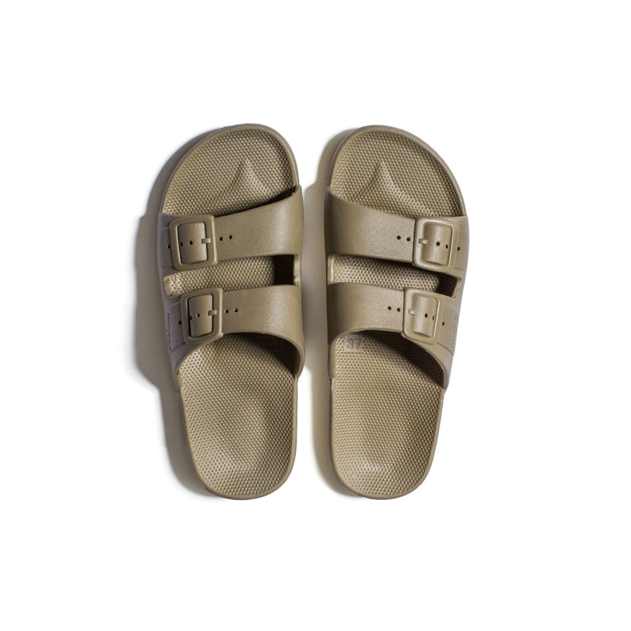 Gifts Freedom Moses Summer Shop | Freedom Moses Slides Shoes | Khaki