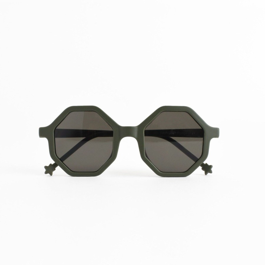 Clothing & Accessories YEYE Sunglasses | Yeye Children Sunglasses | Kaki Green