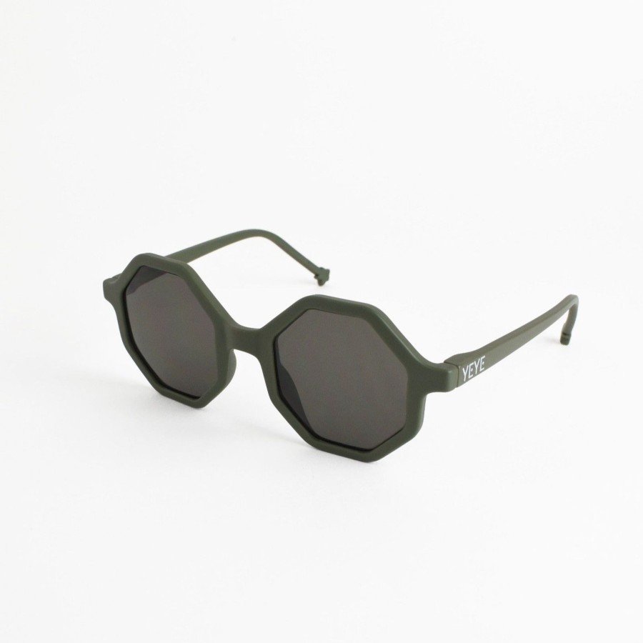 Clothing & Accessories YEYE Sunglasses | Yeye Children Sunglasses | Kaki Green