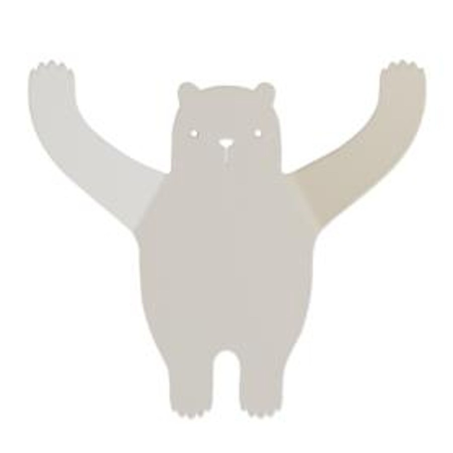 @Home Tresxics Hooks, Shelves & Mirrors | Bear Wall Hook In Beige By Tresxics