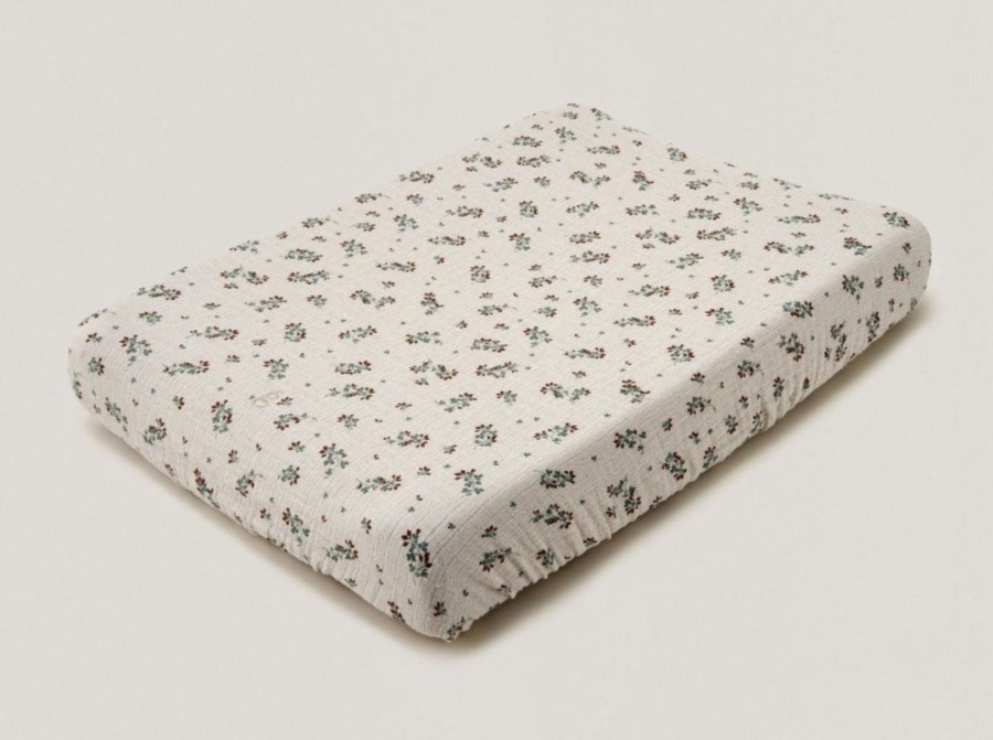 Baby Garbo&Friends Changing & Accessories | Clover Muslin Changing Mat Cover