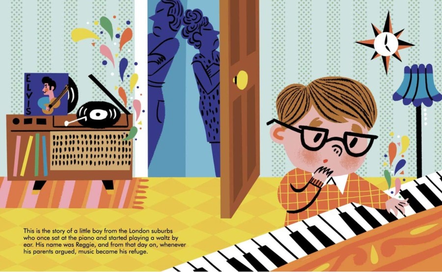 Play & Learn Little People, BIG DREAMS Inspirational People | Little People, Big Dreams: Elton John