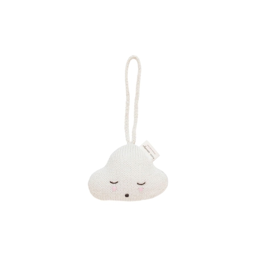 Baby Main Sauvage Rattles & Pram Toys | Cloud Hanging Rattle By Main Sauvage