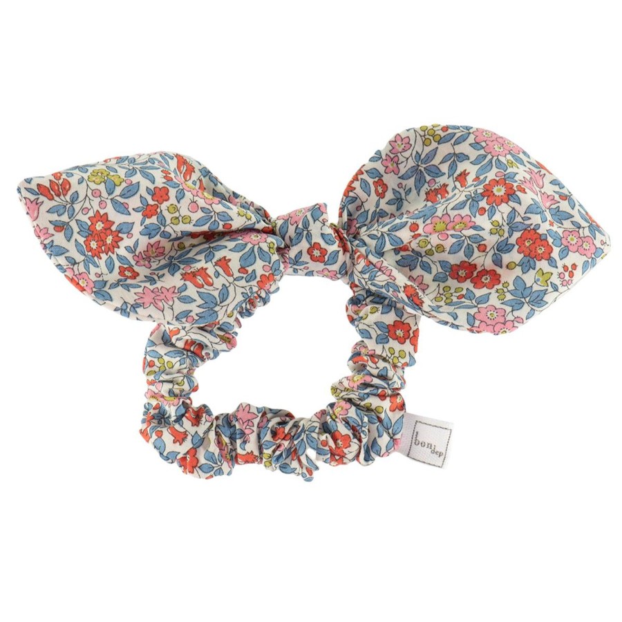 Gifts Bon Dep Eid Gift Shop | Liberty Hair Bow In Chamomille Red By Bon Dep