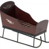 Gifts Maileg Little Treats | Sleigh, Mini | Red