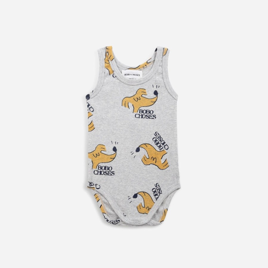 Clothing & Accessories BOBO CHOSES Tops & Bottoms | Sniffy Dog All Over Sleeveless Body