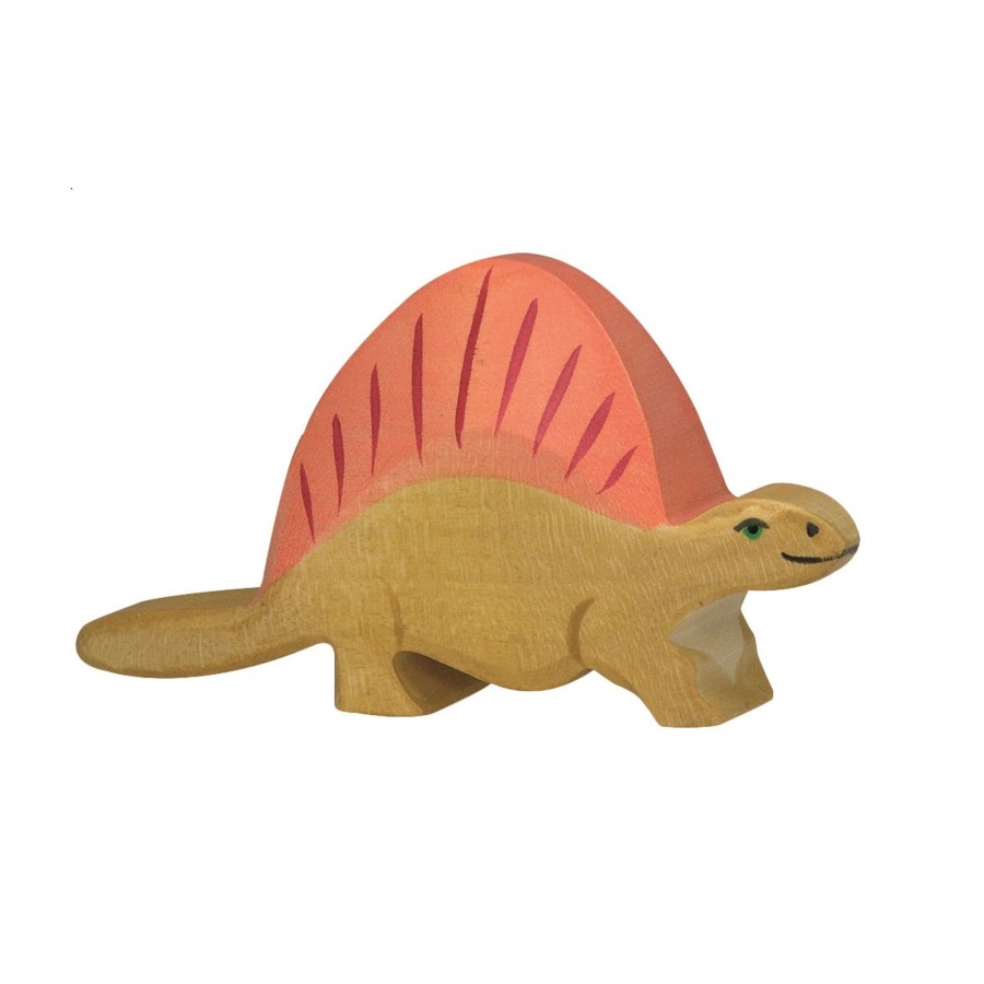 Play & Learn Holztiger Wooden Figures | Dimetrodon Wooden Figure