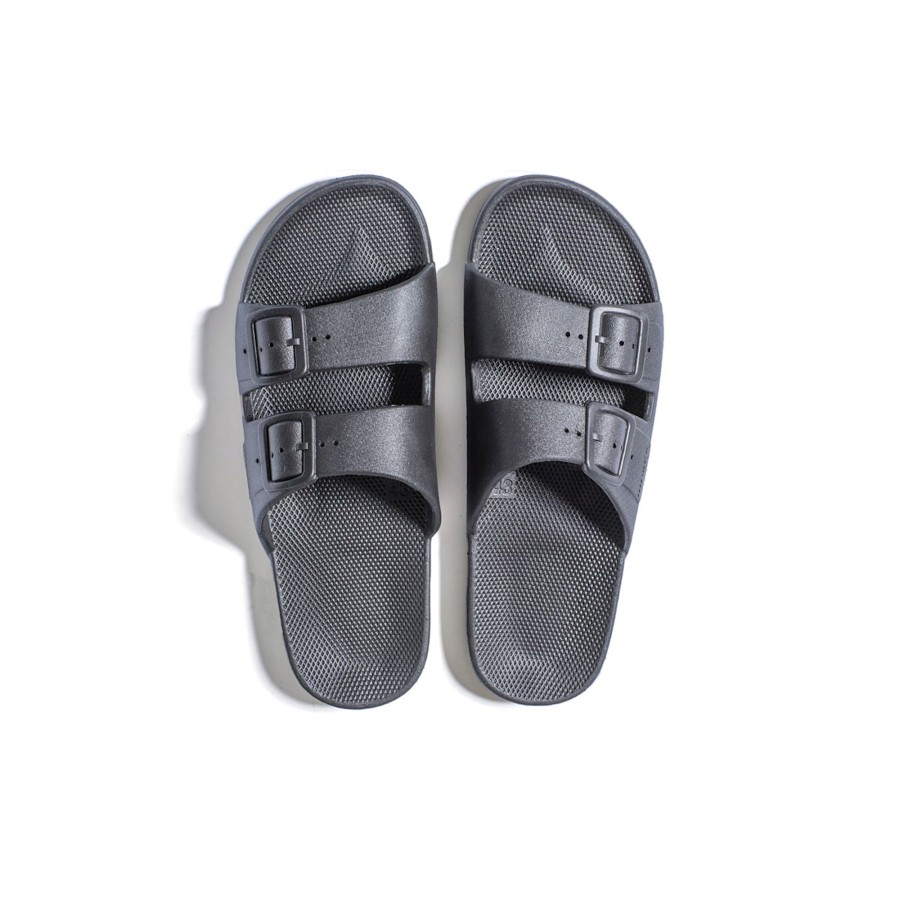 Clothing & Accessories Freedom Moses Shoes | Freedom Moses Slides Shoes | Stormy