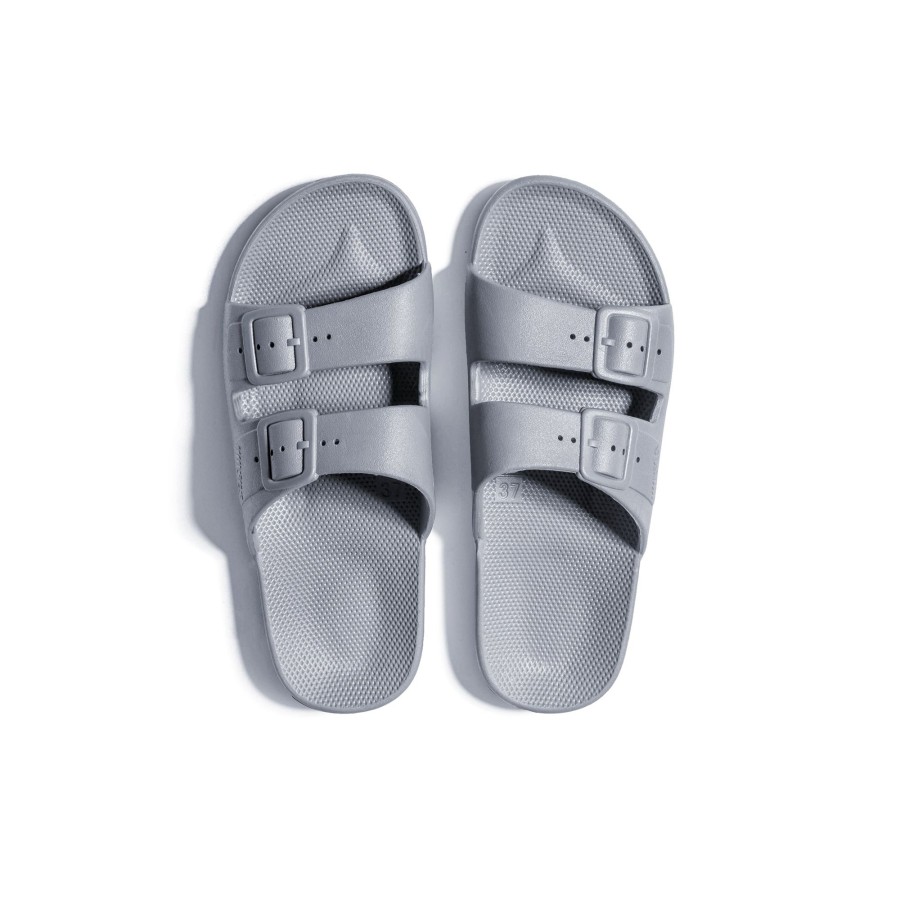 Clothing & Accessories Freedom Moses Swimwear | Freedom Moses Slides Shoes | Grey