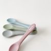 Baby Bare. Baby Mealtime | Rose Silicone Spoon