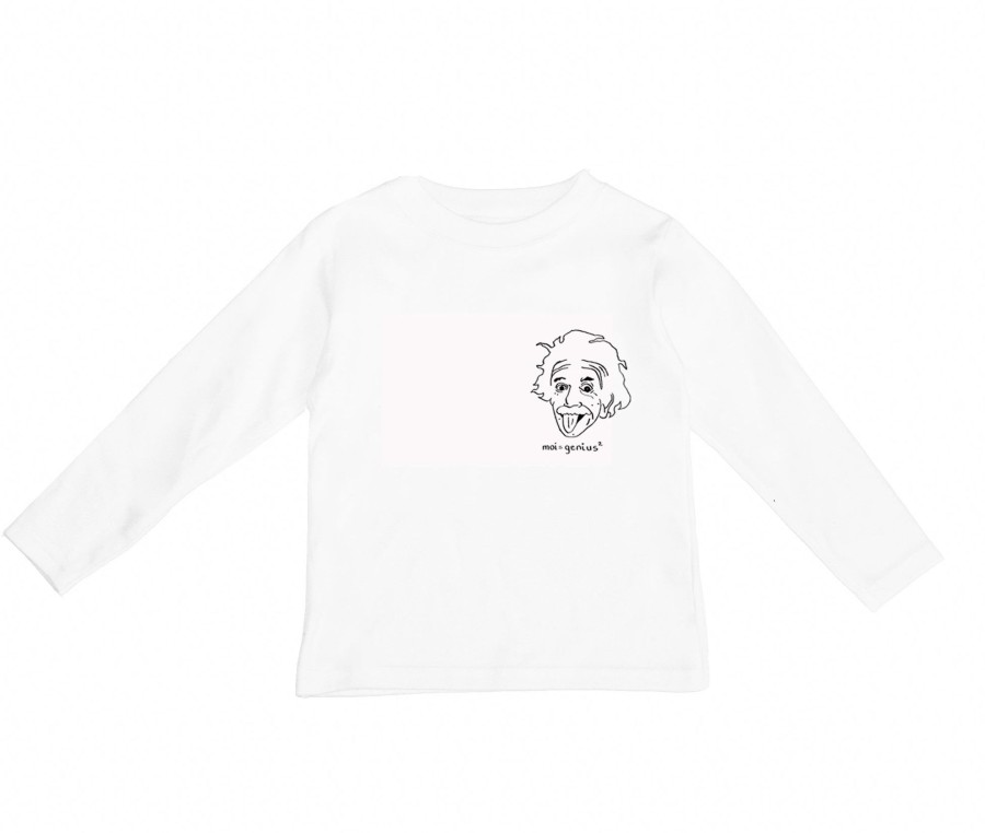 Clothing & Accessories Wexbaby Tops & Bottoms | Albert Long Sleeve Tee By Wexbaby