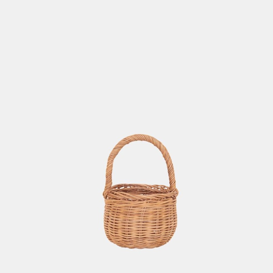 Play & Learn Olli Ella Costume & Dress Up | Olli Ella Rattan Berry Basket | Natural