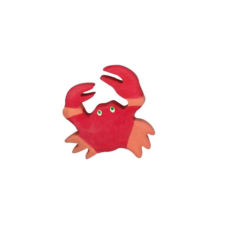 Gifts Holztiger Little Treats | Crab Wooden Figure