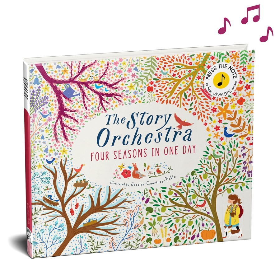 Play & Learn Quarto Christmas Books | Story Orchestra: Four Seasons In One Day | Press The Note To Hear Vivaldi'S Music