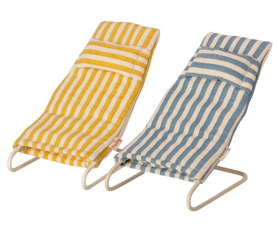 Gifts Maileg Little Treats | Beach Chair Set For Mouse