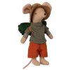 Gifts Maileg Gifts For Newborns | Maileg Big Brother Hiker Mouse