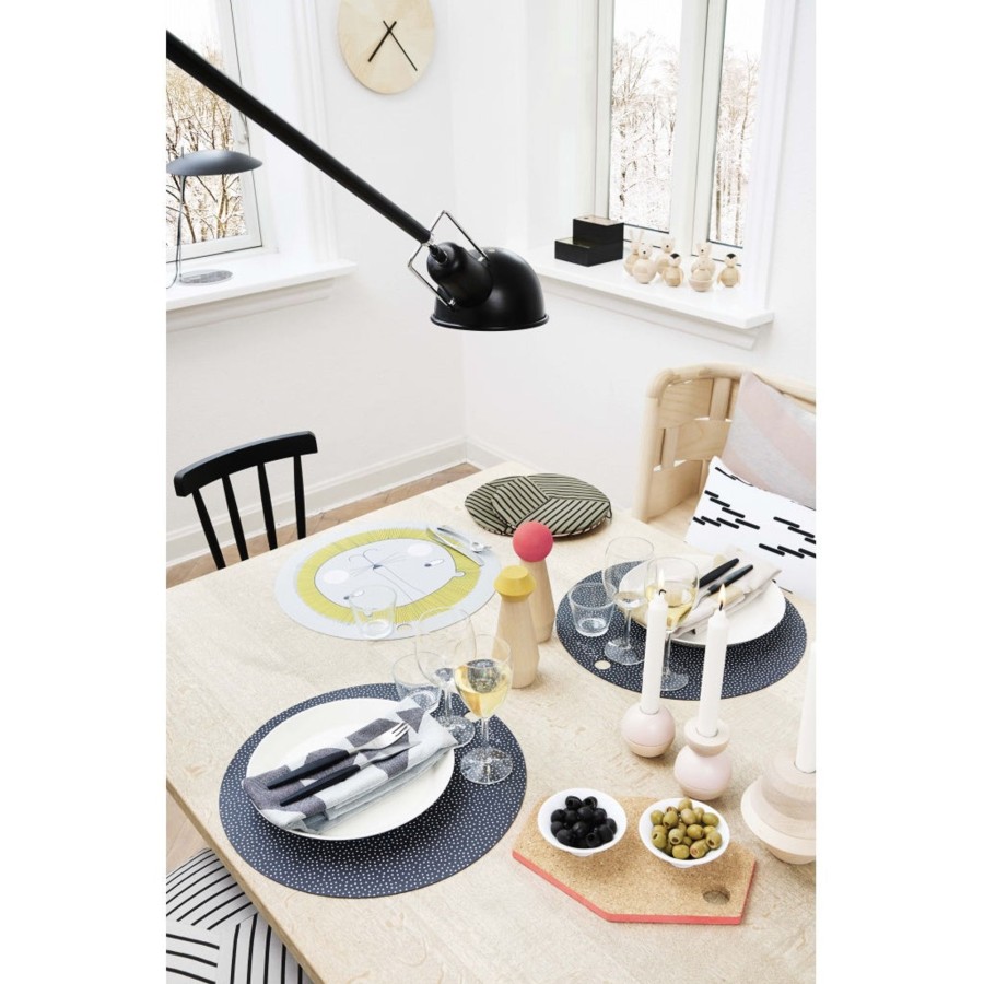 @Home OYOY Trays | Lion Placemat | Light Grey